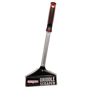 Chef Master Professional Griddle Scraper Heavy Duty Flat Top Grill Tool 90018